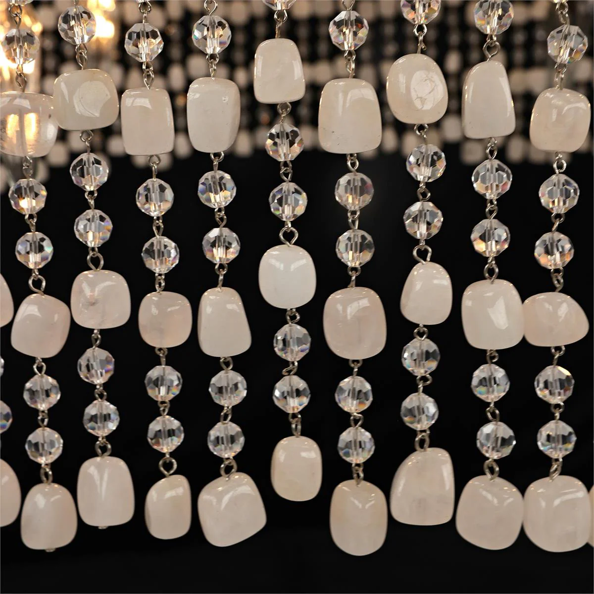 John Richard Crystal Veil Twelve-Light Chandelier - Image 3