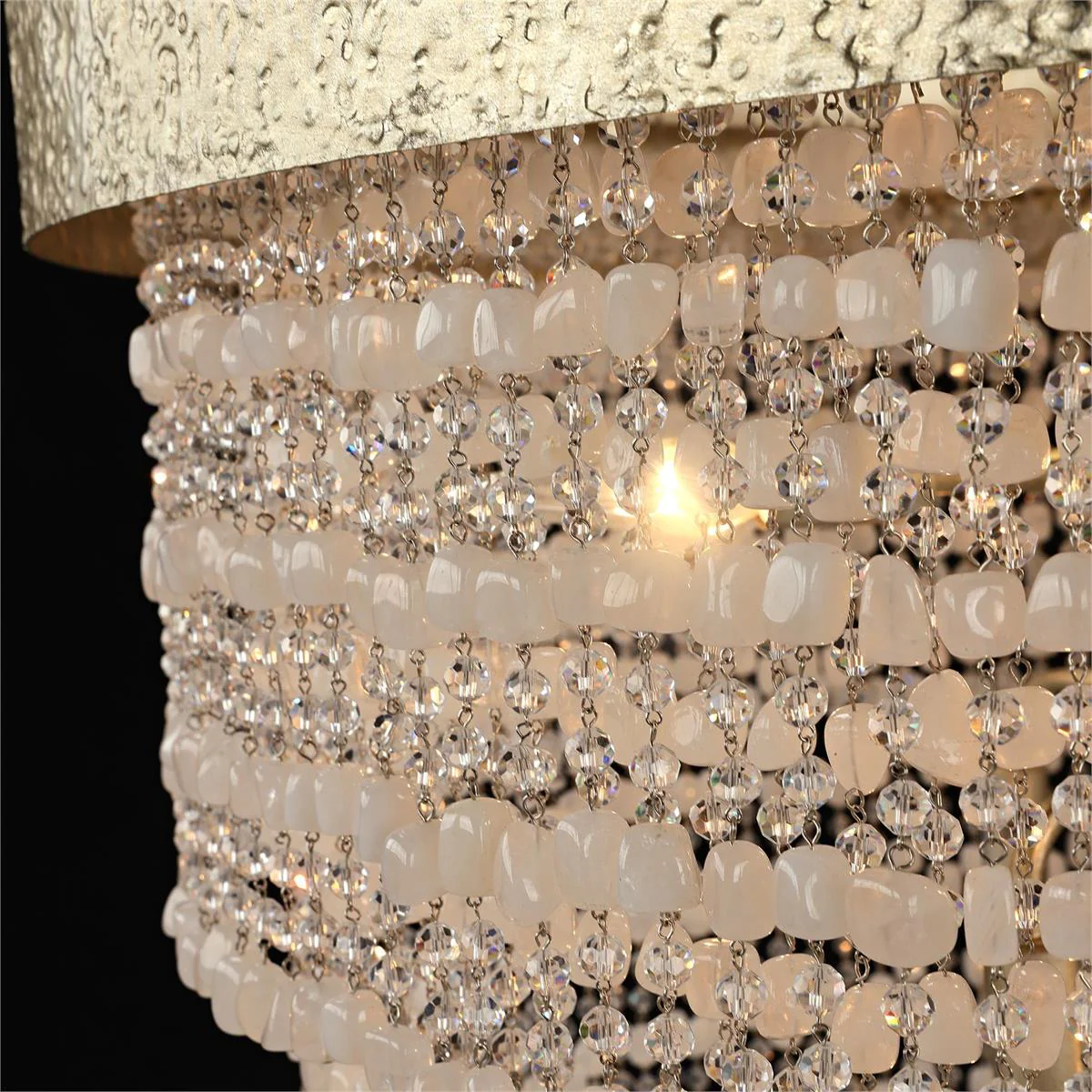 John Richard Crystal Veil Twelve-Light Chandelier - Image 4