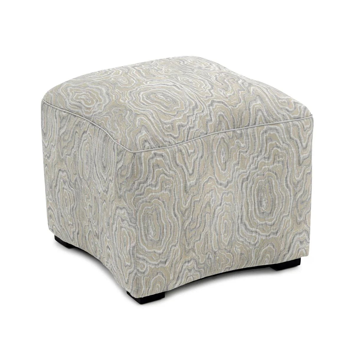 John Richard Curved Ottoman - Image 4