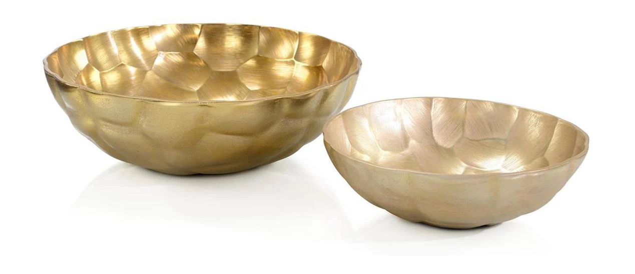 John Richard Decor A Set of Two Gravar Bowls - Image 2