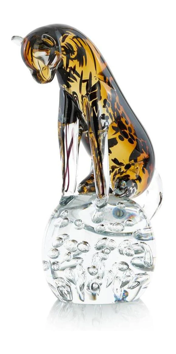 John Richard Decor Abstract Cheetah Sculpture - Image 2