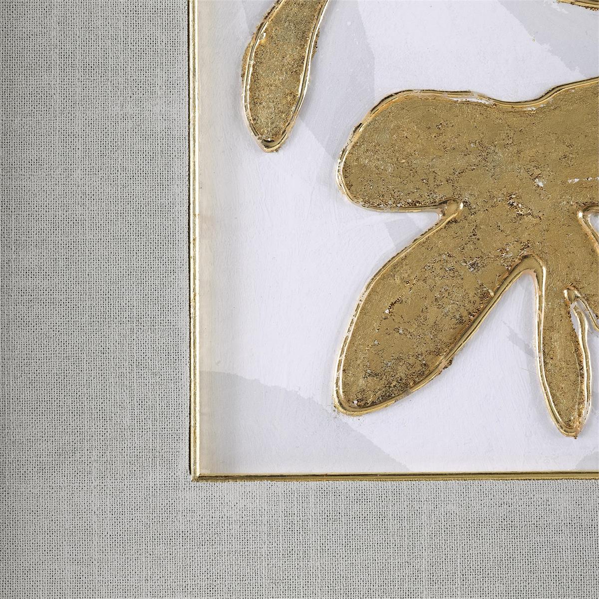 John Richard Decor Annie Warrens Golden Gilt Bloom II - Image 5