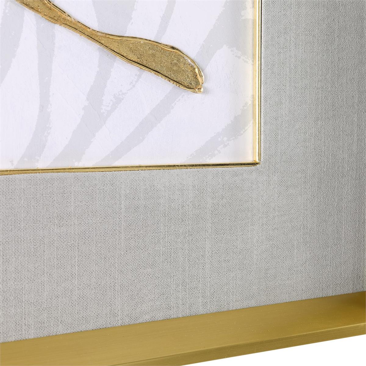 John Richard Decor Annie Warrens Golden Gilt Bloom II - Image 6