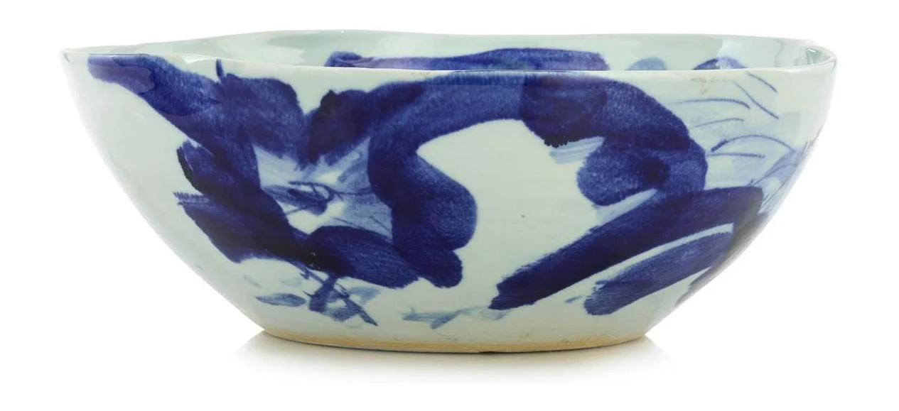 John Richard Decor Blue Haven Bowl - Image 2