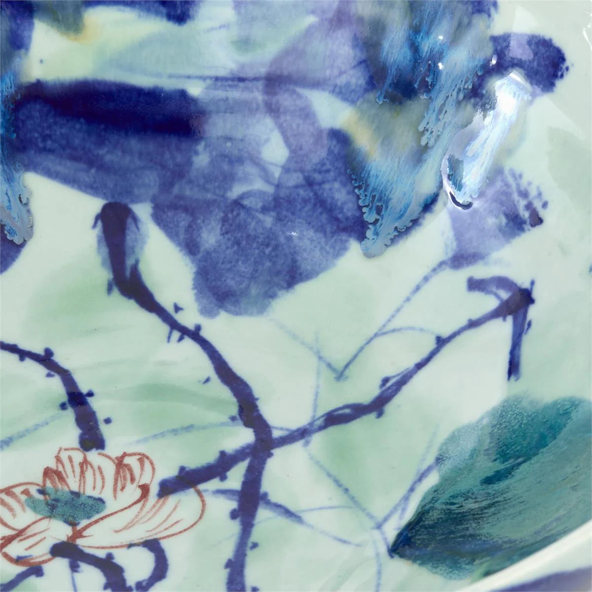 John Richard Decor Blue Haven Bowl - Image 3