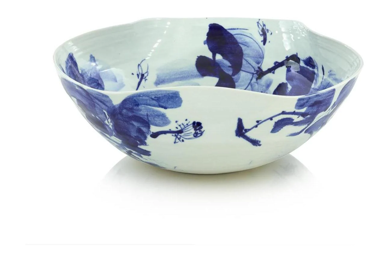 John Richard Decor Blue Haven Bowl - Image 4