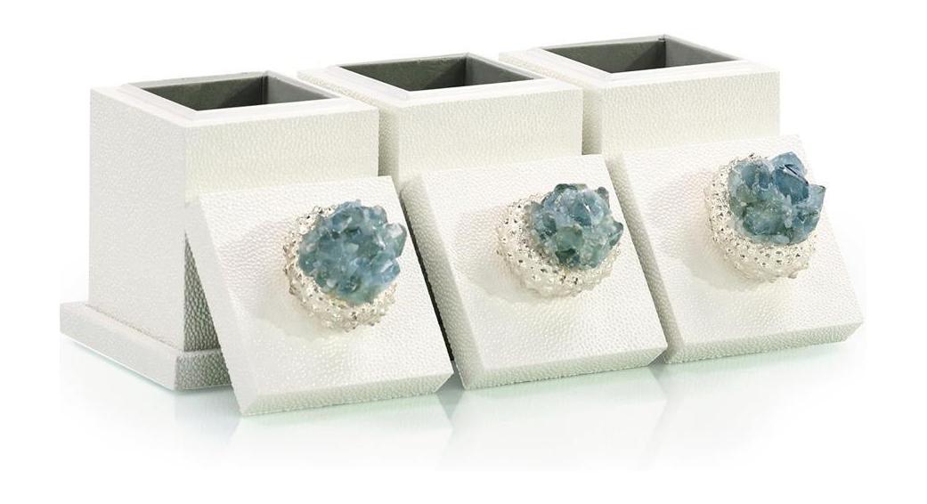 John Richard Decor Crystalline Trio Boxes - Image 2