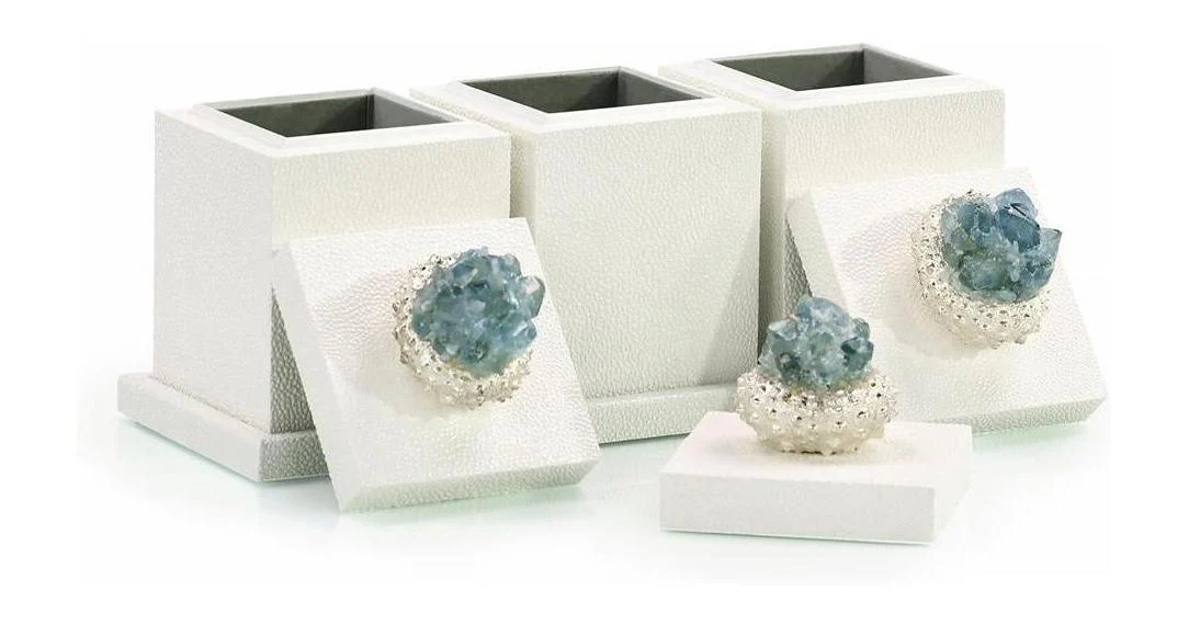 John Richard Decor Crystalline Trio Boxes - Image 3