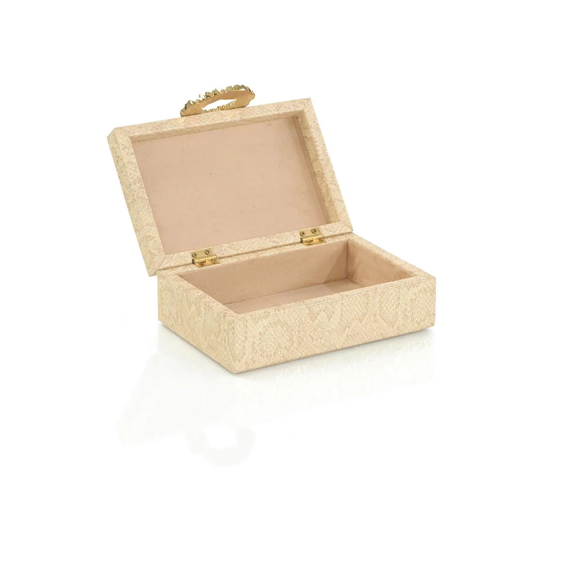 John Richard Decor Dazzle Vegan Snakeskin Box - Image 2