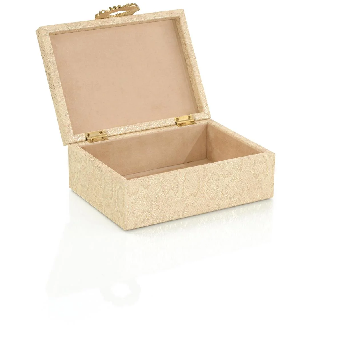 John Richard Decor Dazzle Vegan Snakeskin Box - Image 4