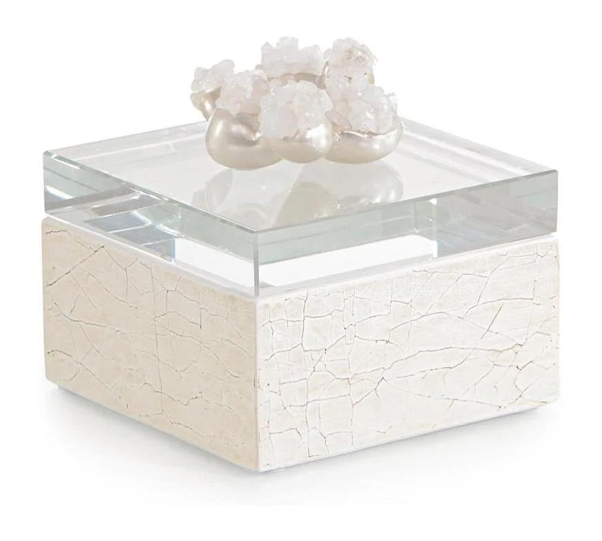 John Richard Decor Encased Quartz Box III - Image 2