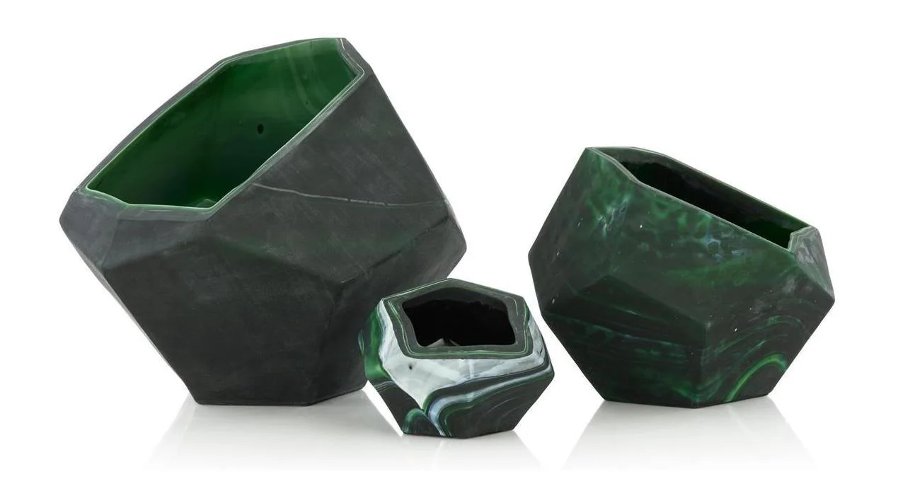 John Richard Decor Eon Bowls, Set of 3 - Image 5