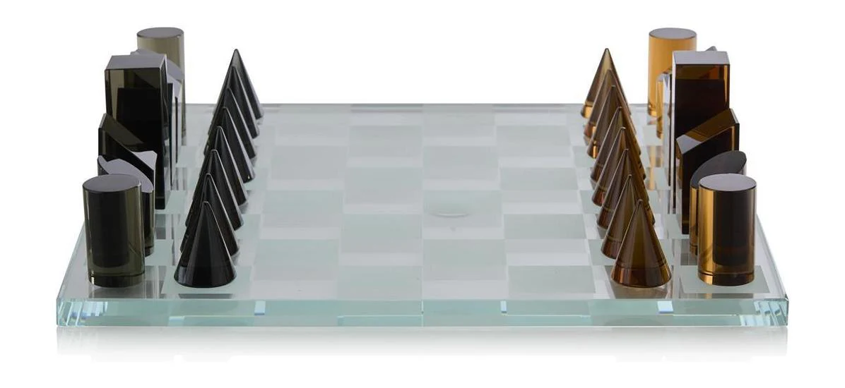 John Richard Decor Geometric Chess Board