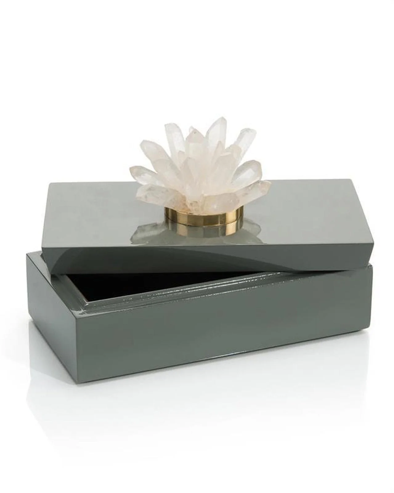 John Richard Decor Gray Box with Quartz - 10663 - Image 2