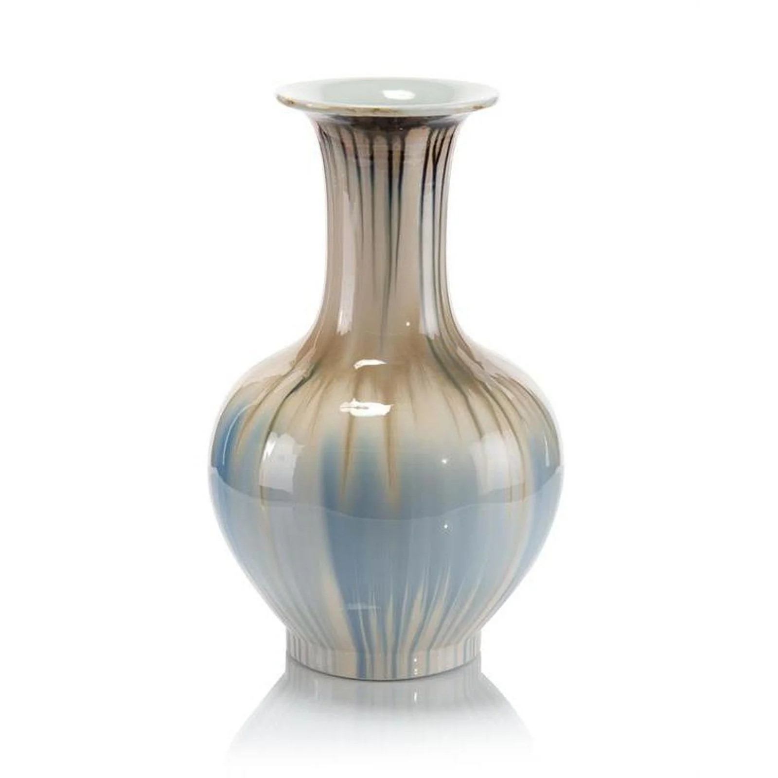 John Richard Decor Hues Of Blues Vase - Image 2
