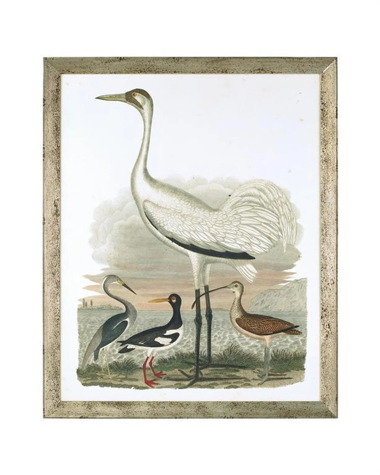 John Richard Decor Large Heron Family Wall Art - Image 2