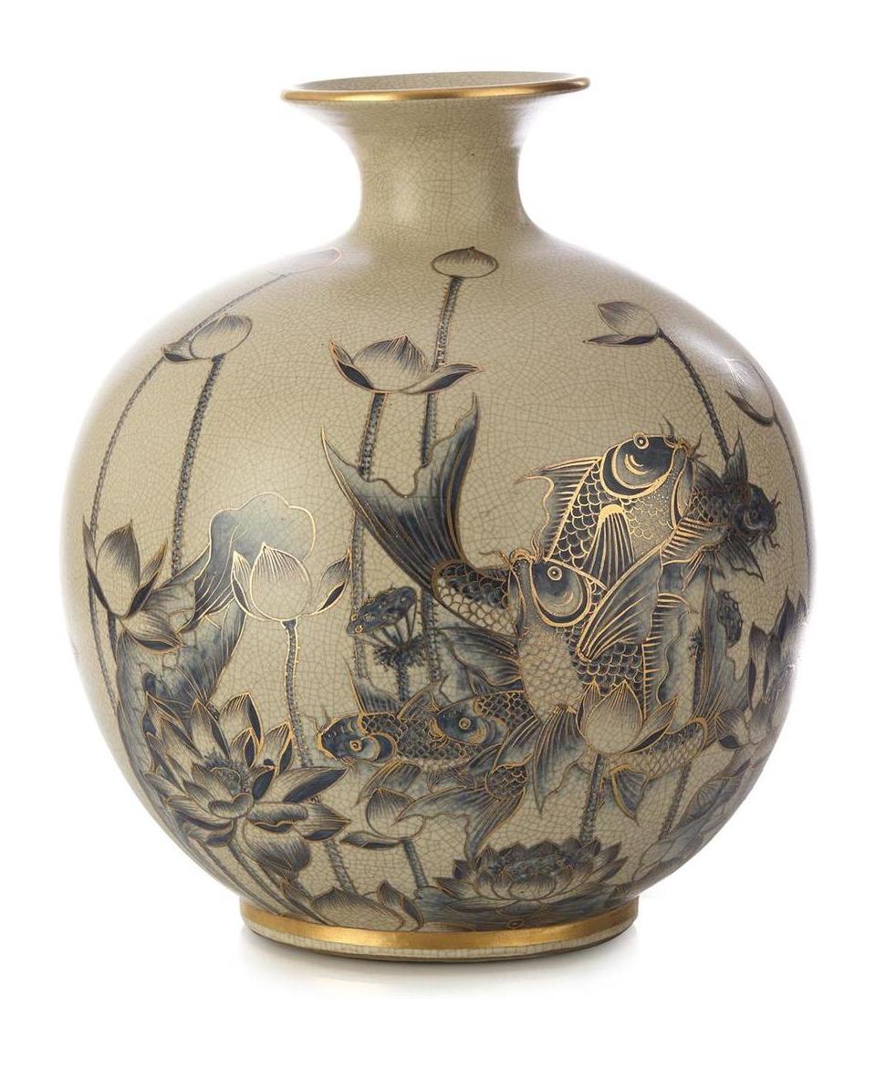 John Richard Decor Moonlit Garden Vase - Image 4