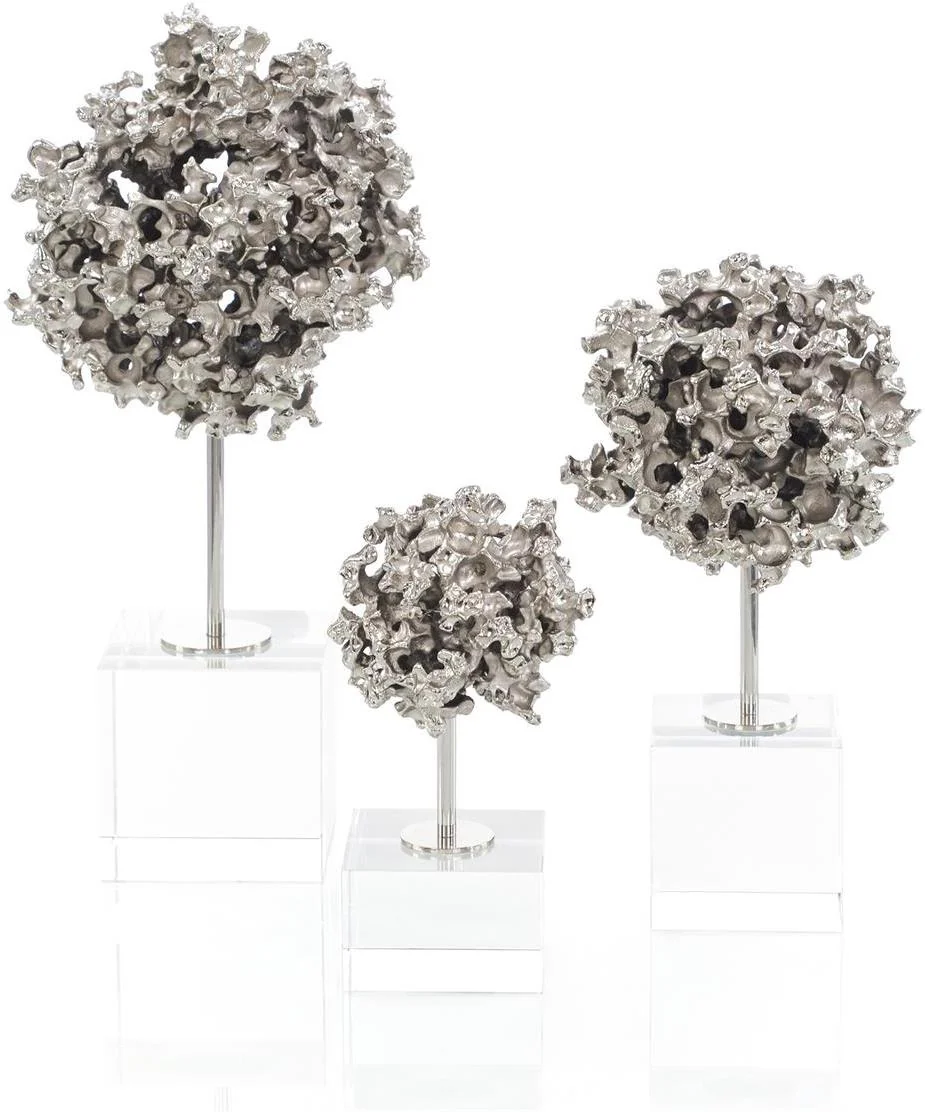 John Richard Decor Organic Opulence Sculpture on Crystal II - Image 2