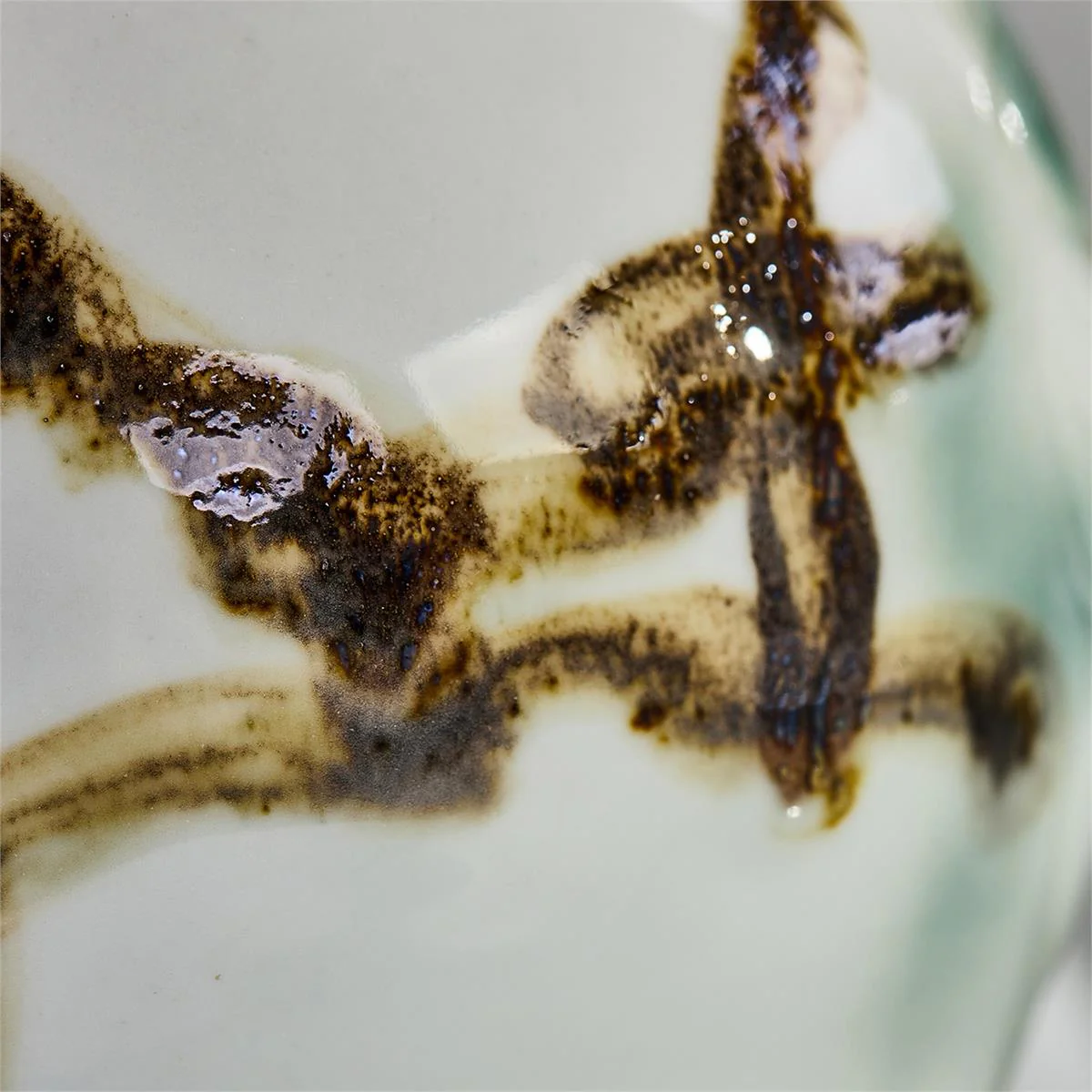 John Richard Decor Painted Grove Vase I - Image 3