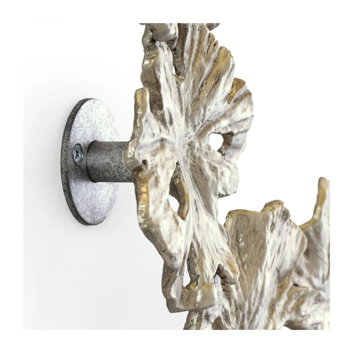 John Richard Decor Petal Cluster Wall Art, Set of 3 Nickel - Image 2