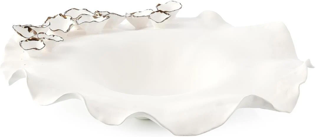 John Richard Decor Rippling Porcelain Bowl - Image 2