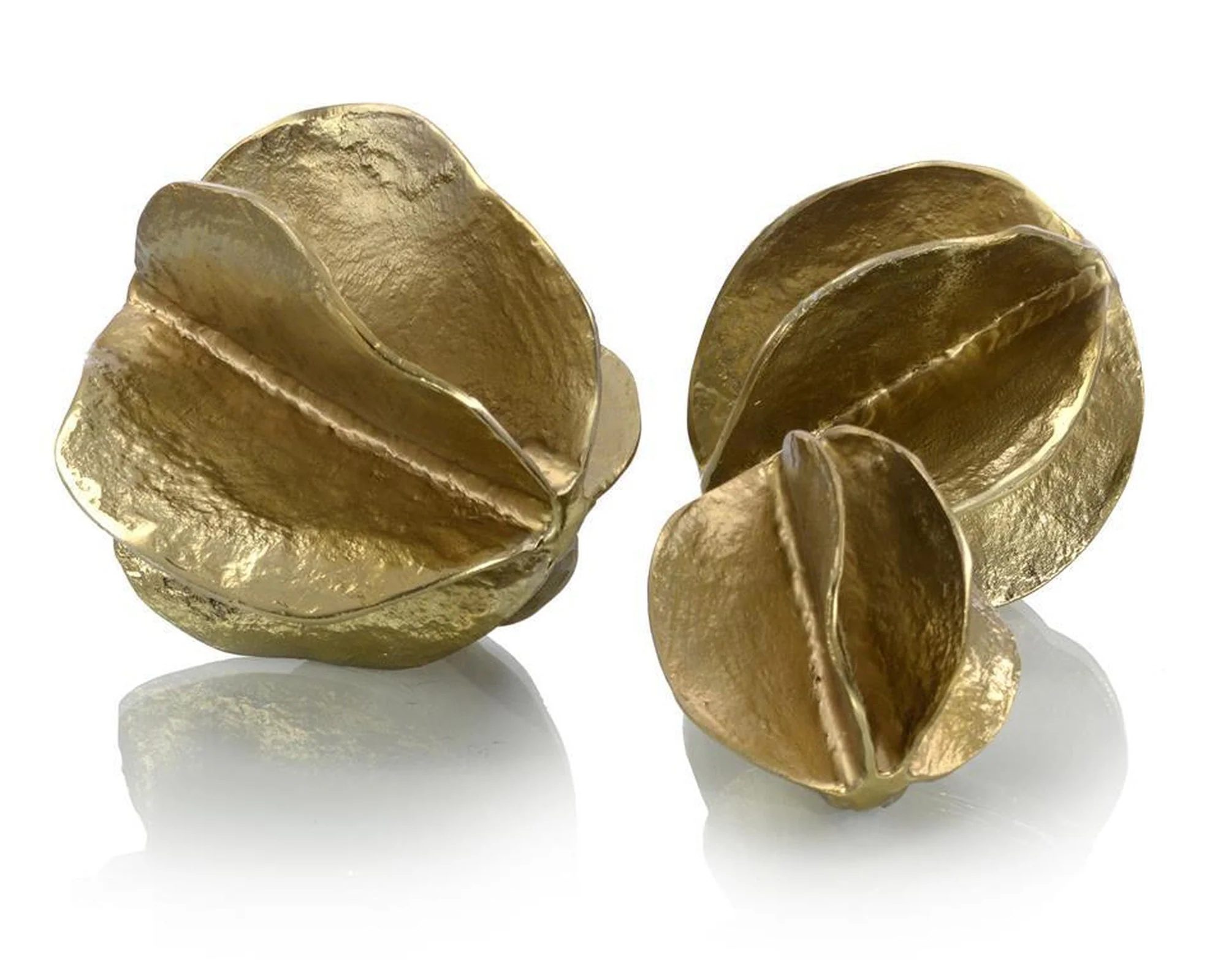 John Richard Decor Set of Three Spheres of Flowing Waves - Image 2