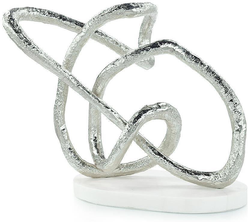 John Richard Decor Tangled Sculpture on Marble Base - Image 2
