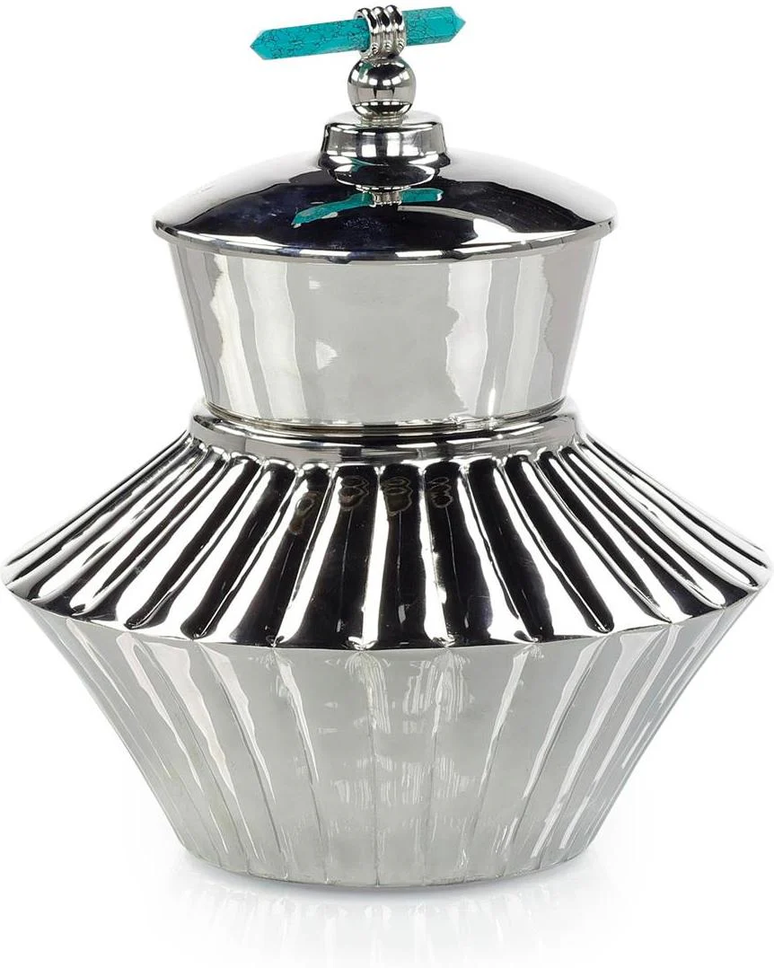 John Richard Decor Turquoise Vessel - Image 2