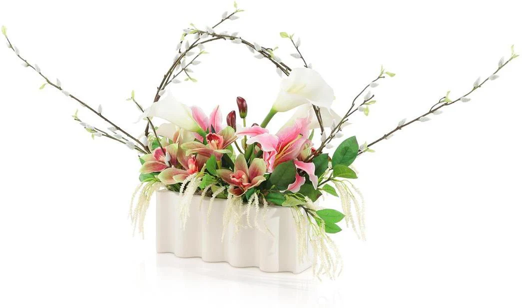 John Richard Decor Willows and Lilies - Image 2