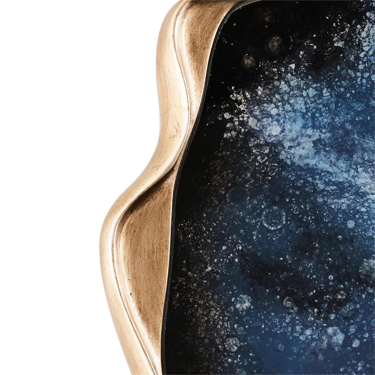 John Richard Dirillo Mirror, Tall Blue Agate - Image 2