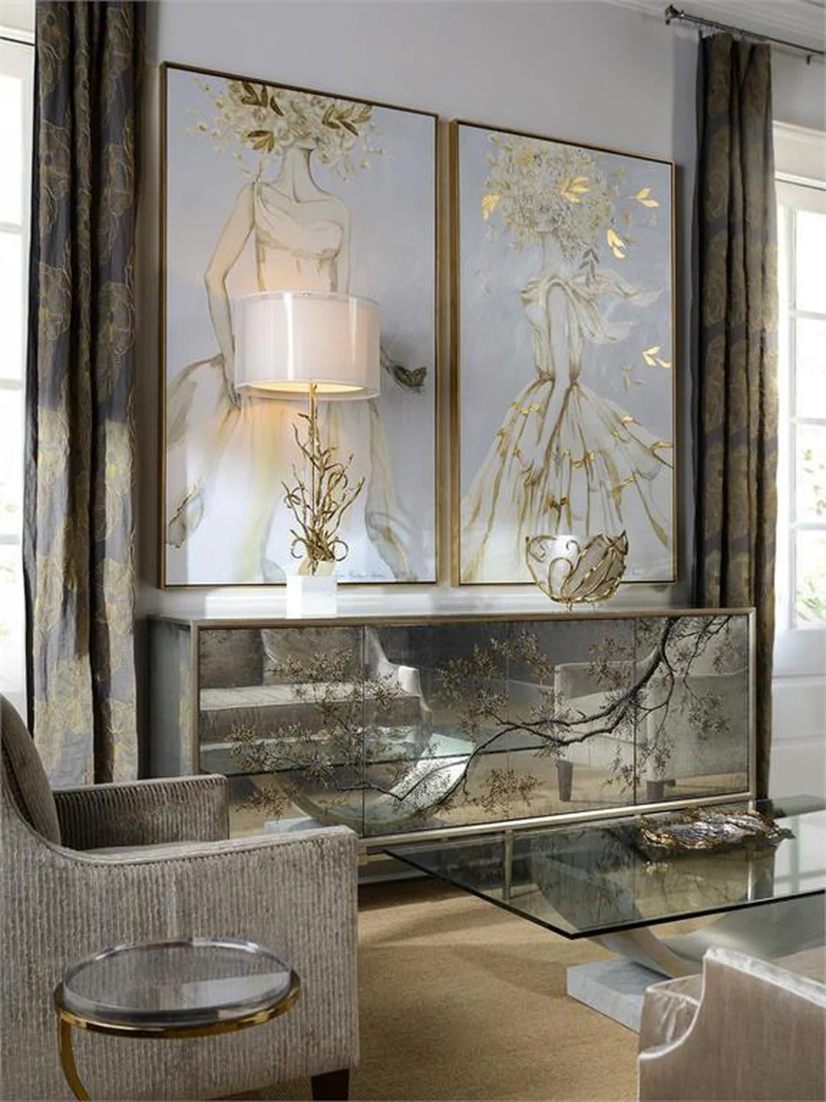 John Richard Falling Branch Credenza - Image 5