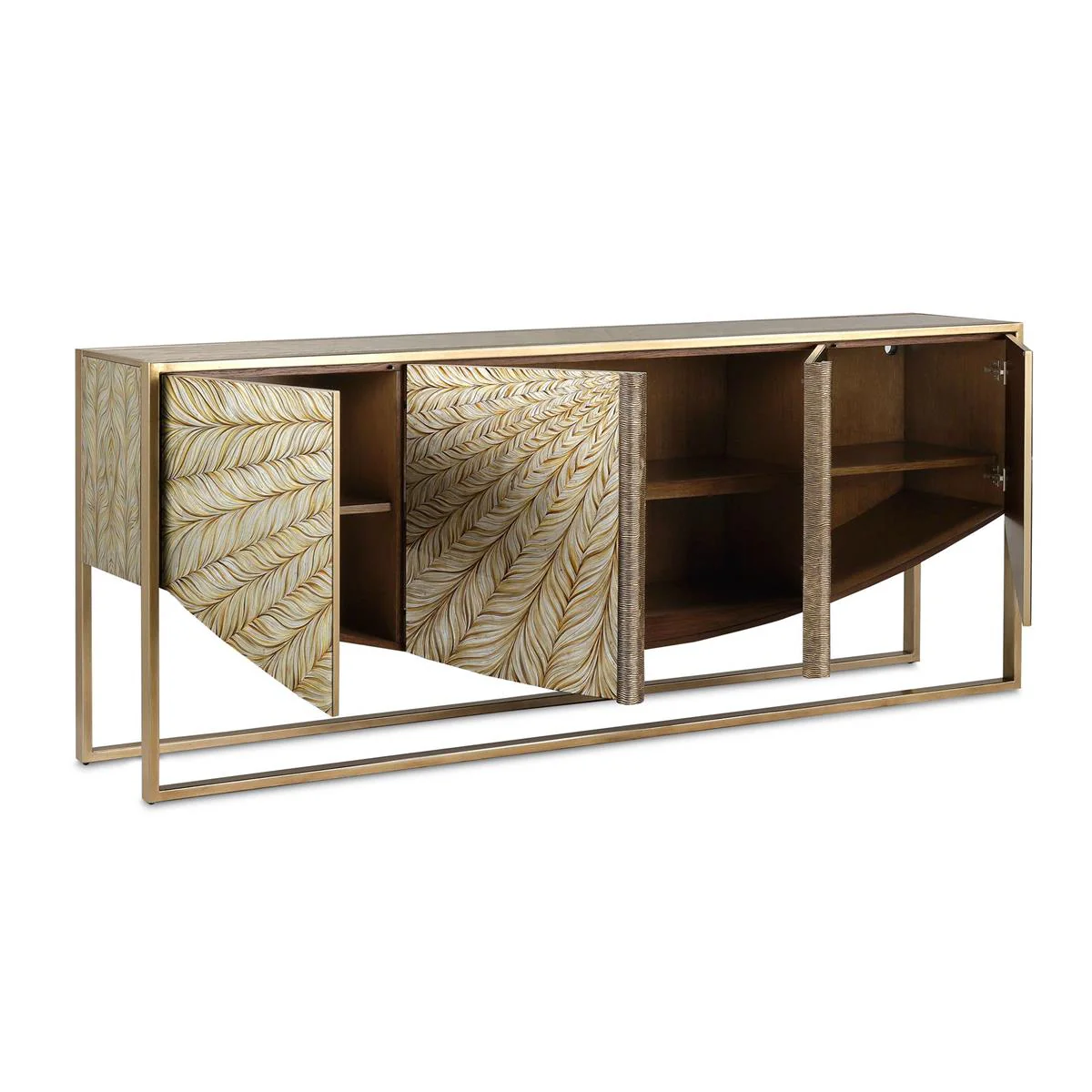 John Richard Florentine Four-Door Credenza - Image 3