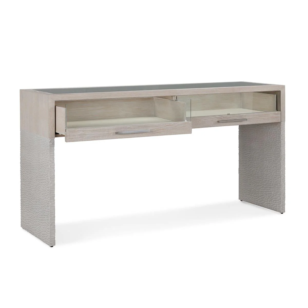 John Richard Galicia Two-Drawer Lighted Console Table - Image 4