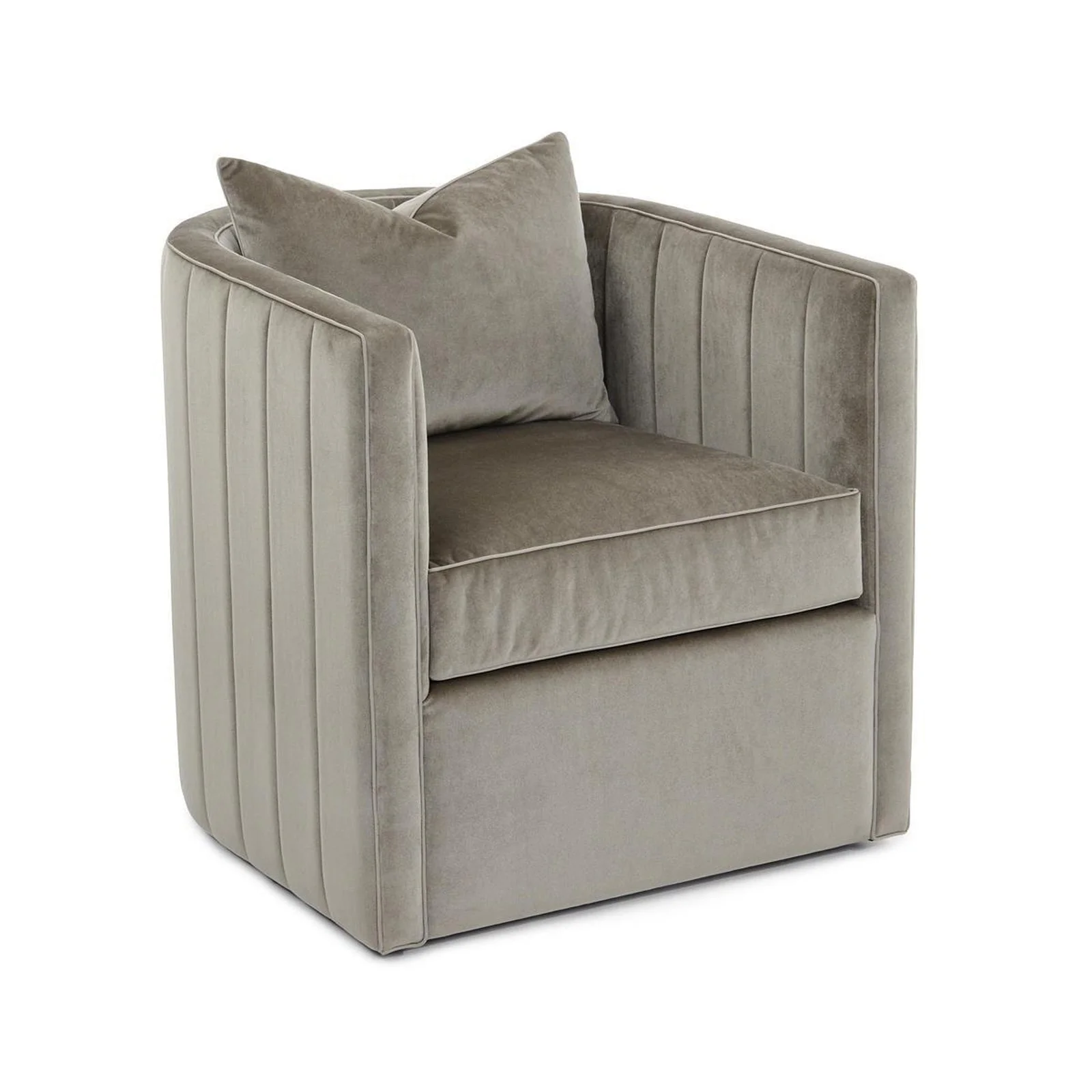 John Richard Giacosa Swivel Club Chair - Image 5