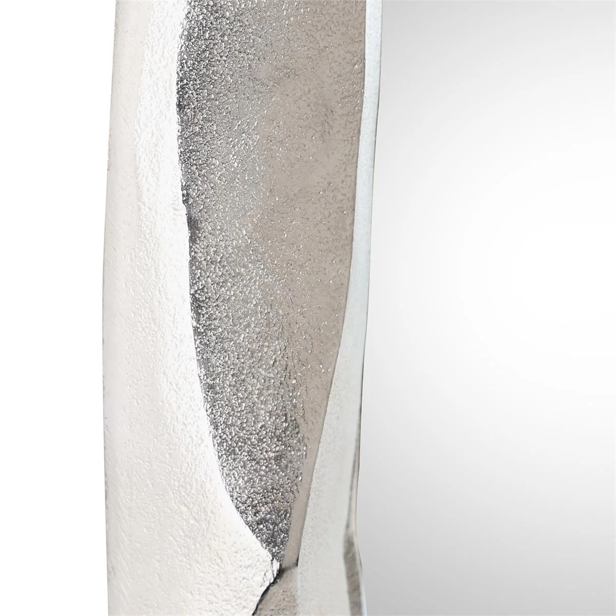 John Richard Hydrangea Mirror, Nickel - Image 2