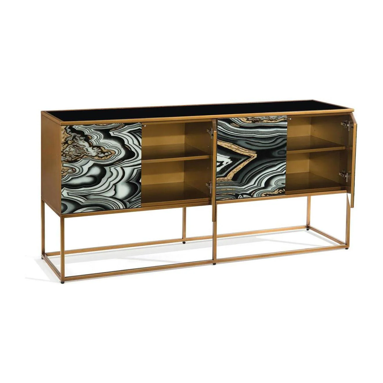 John Richard I Dream Of Agate Four Door Cabinet - Image 2