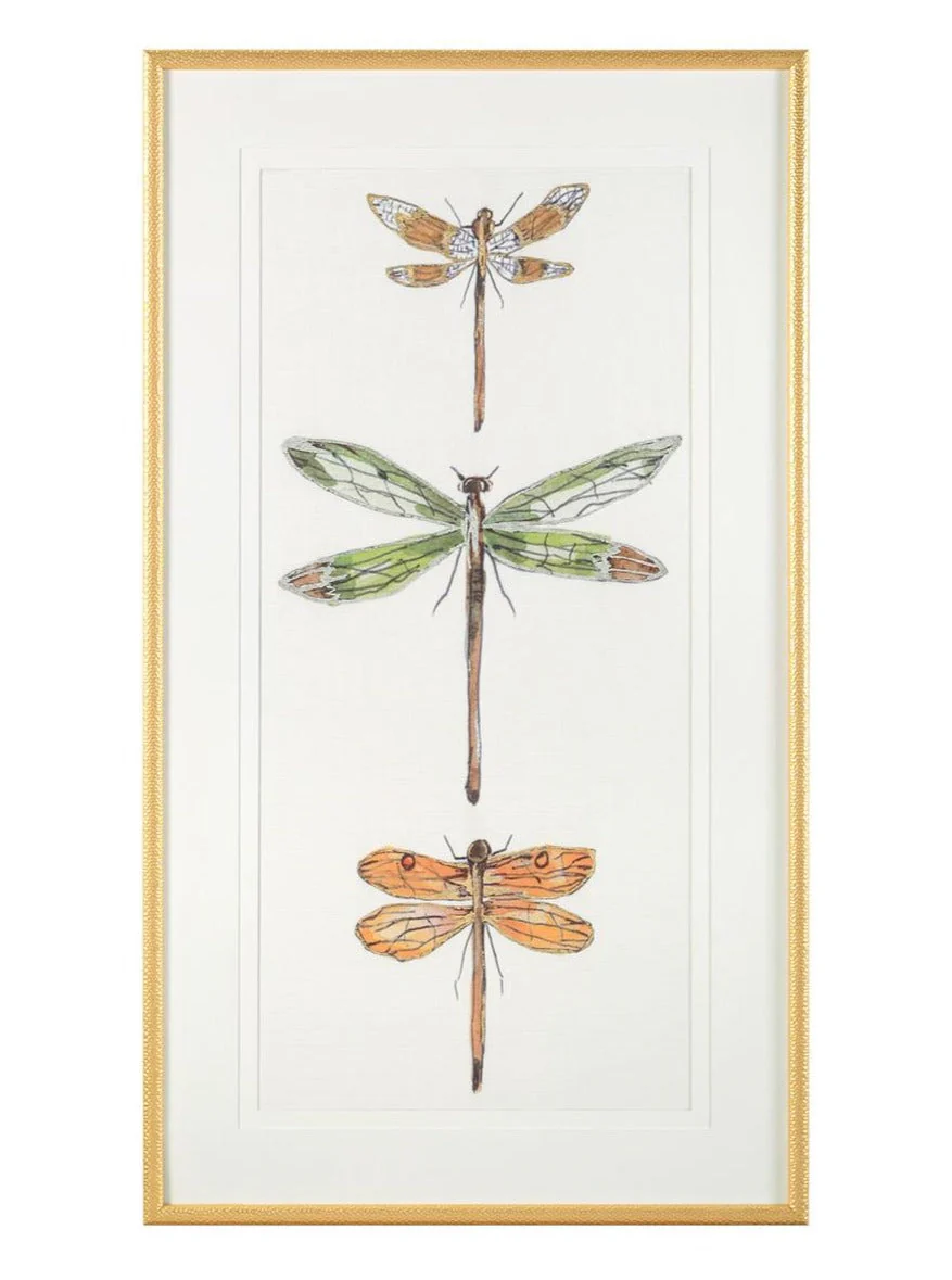 John Richard Joy Colangelo's Joyful Dragonflies Wall Art - Image 2