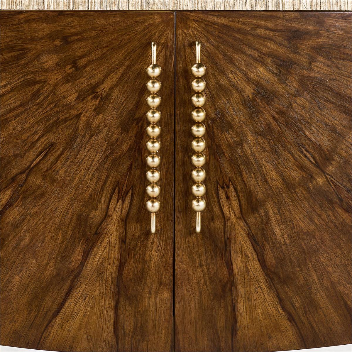 John Richard Korina Four-Door Credenza - Image 3