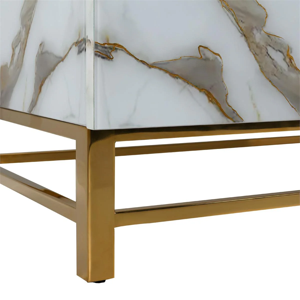 John Richard Marbled Four-Door Sideboard - Image 3