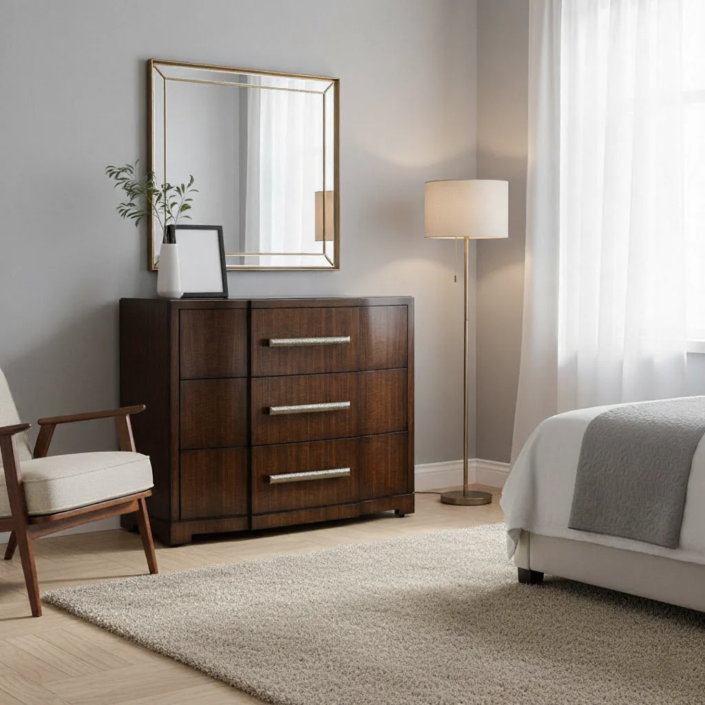 John Richard Marcello Three-Drawer Nightstand - Image 2