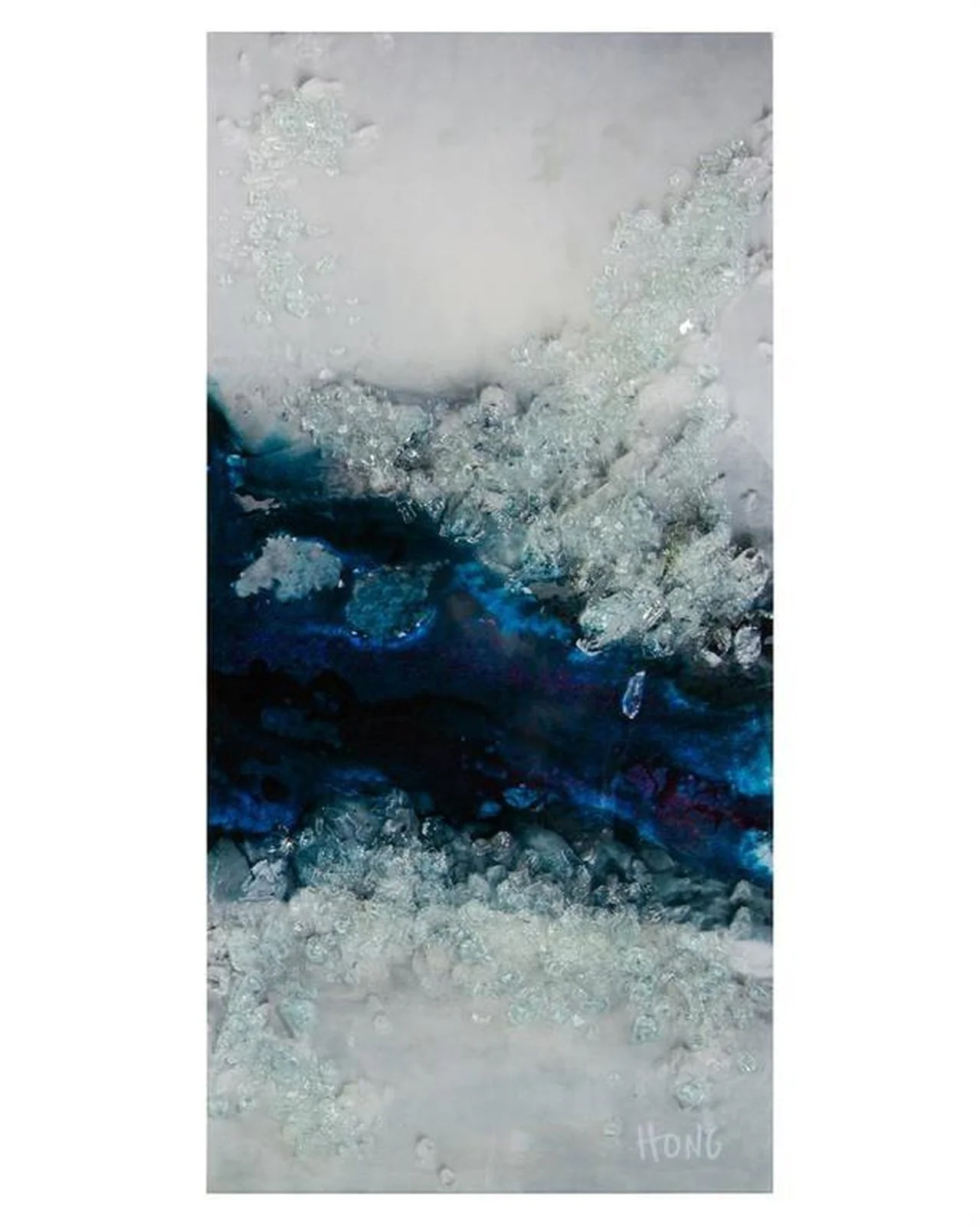 John Richard Mary Hong's Flowing River Triptych (Set Of Three) Wall Art - Image 3