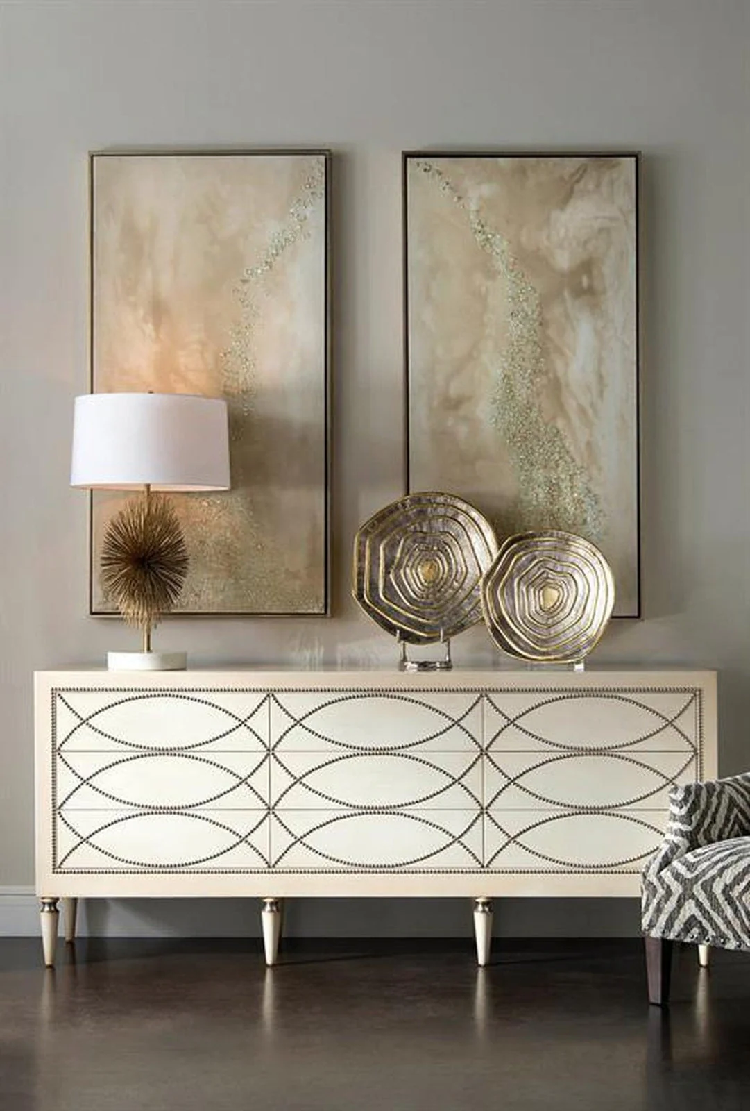 John Richard Mary Hong's Sepia Abstract Wall Art - Image 3