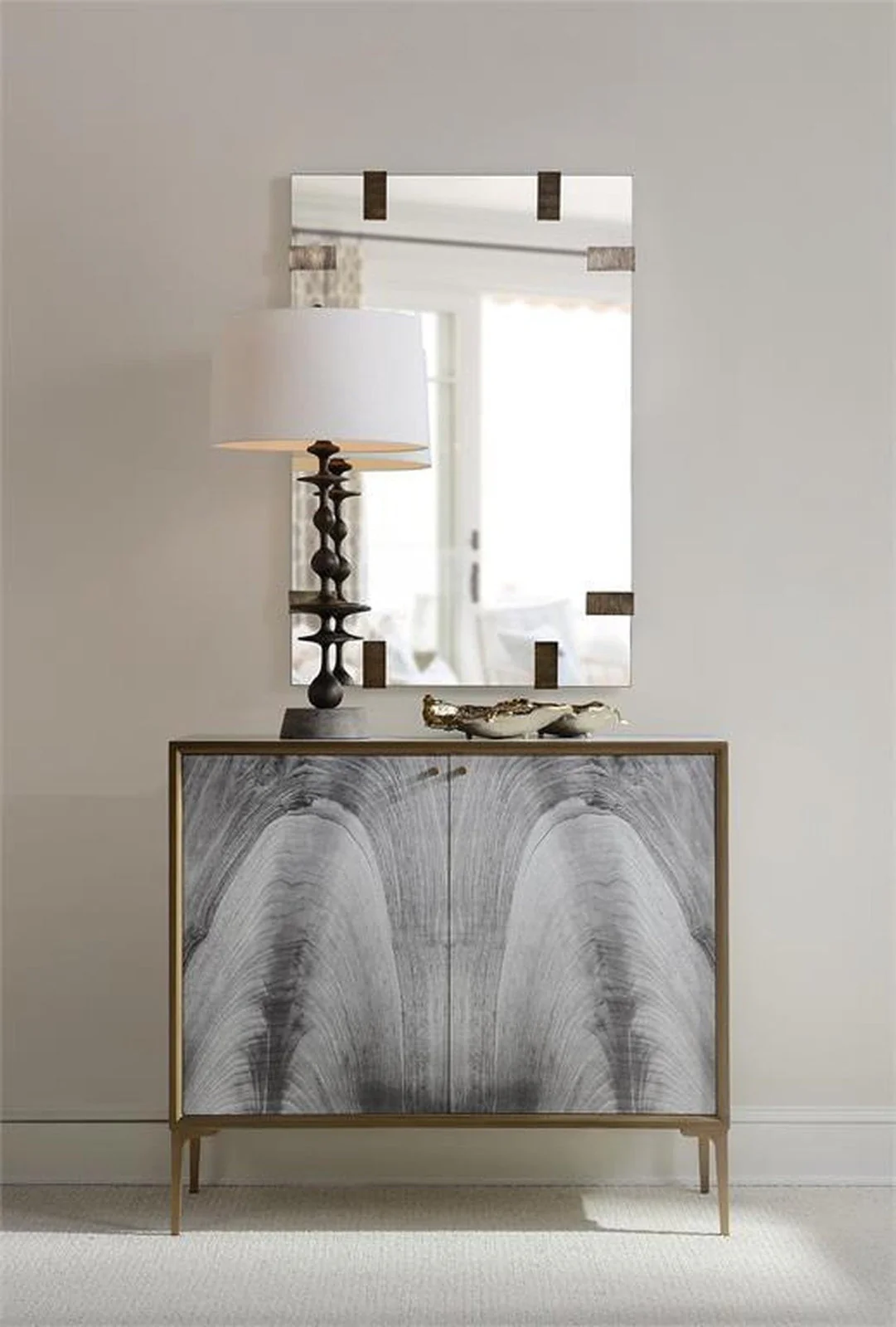 John Richard Matte Black Baluster Table Lamp - Image 3
