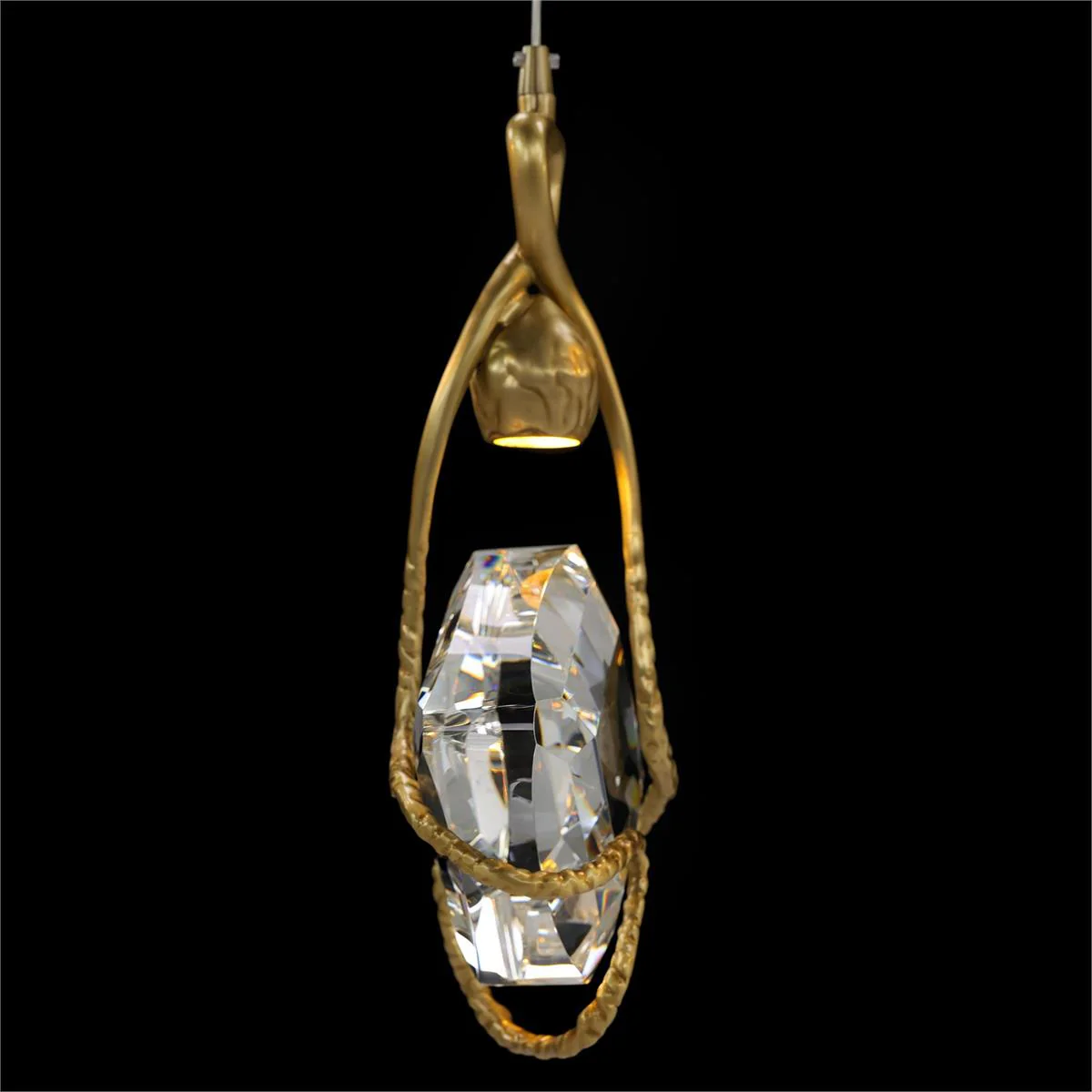 John Richard Mirelle Six-Light Horizontal Chandelier - Image 3