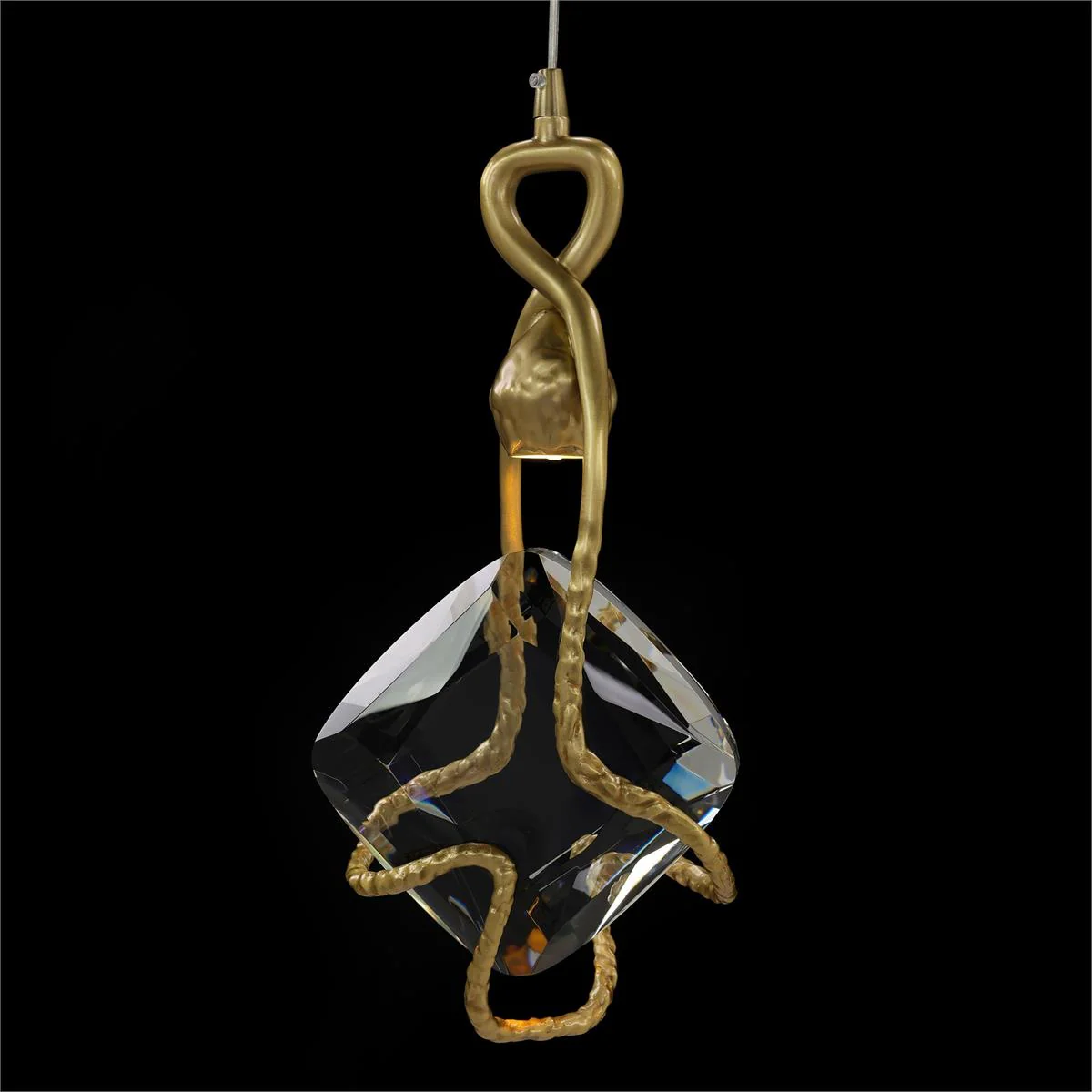 John Richard Mirelle Six-Light Horizontal Chandelier - Image 5