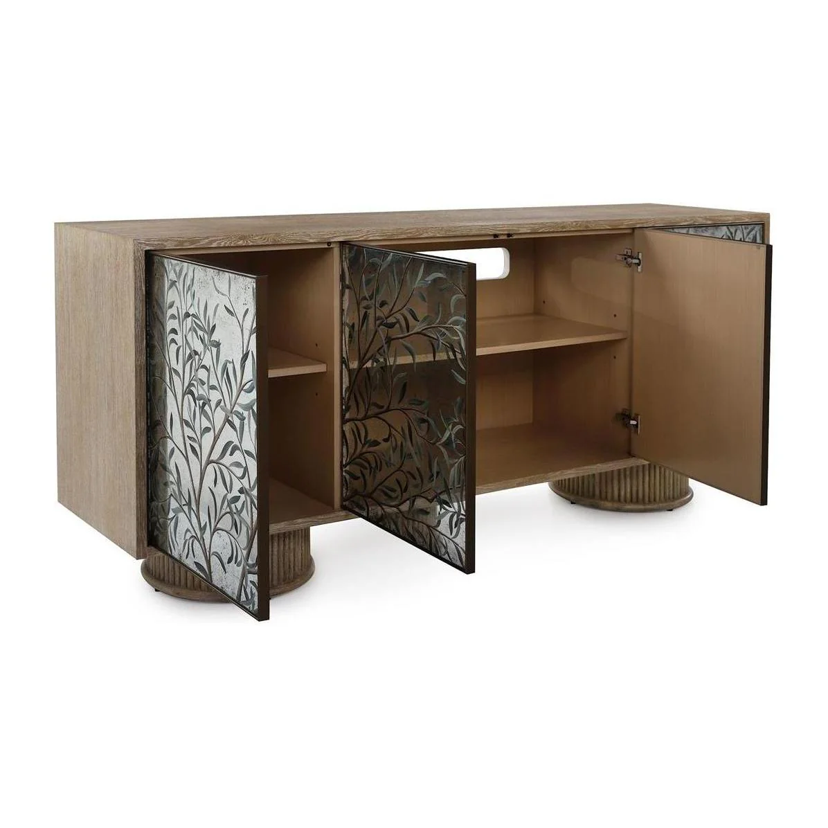 John Richard Olive Branch Four-Door Credenza - Image 2