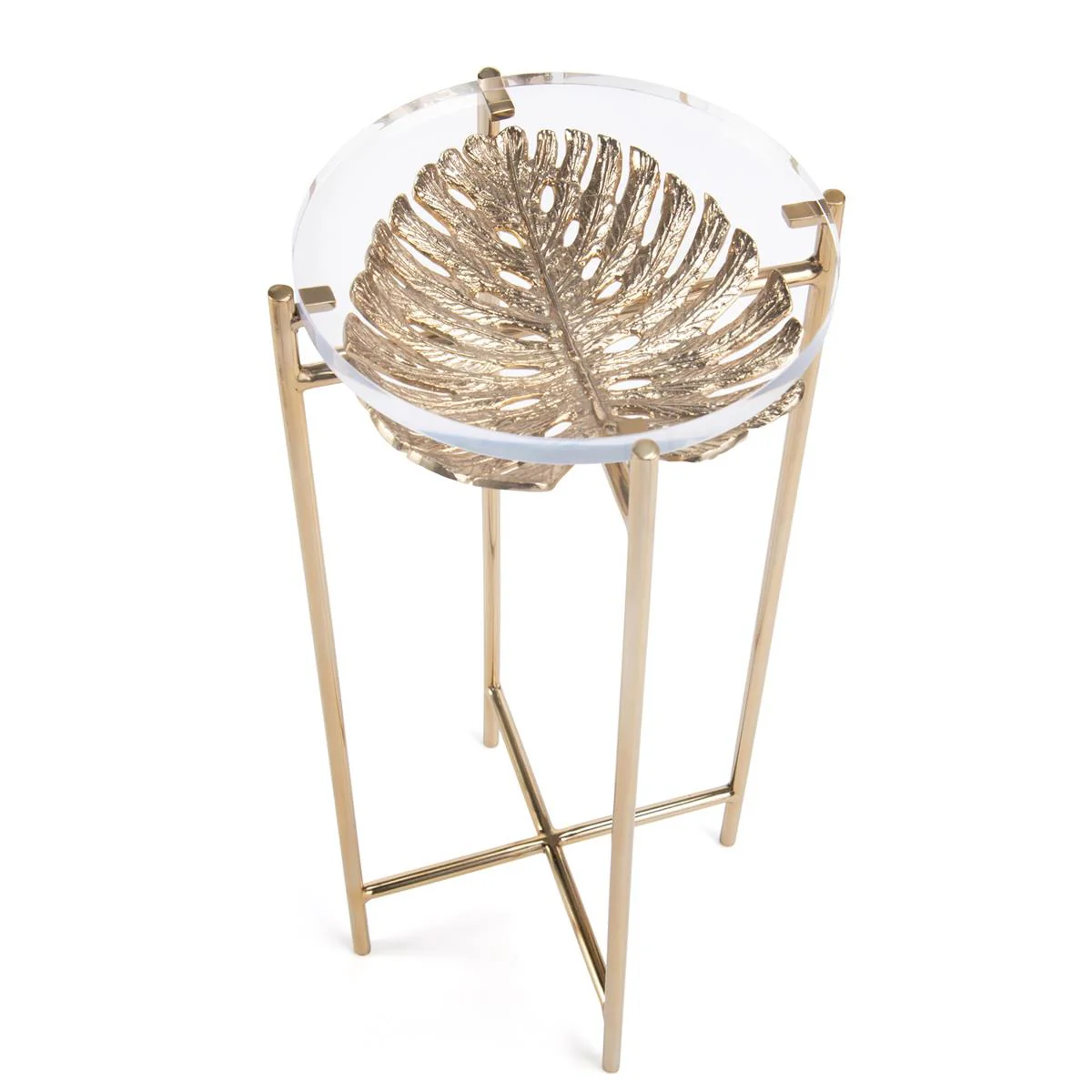 John Richard Palm Accent Table - Image 2