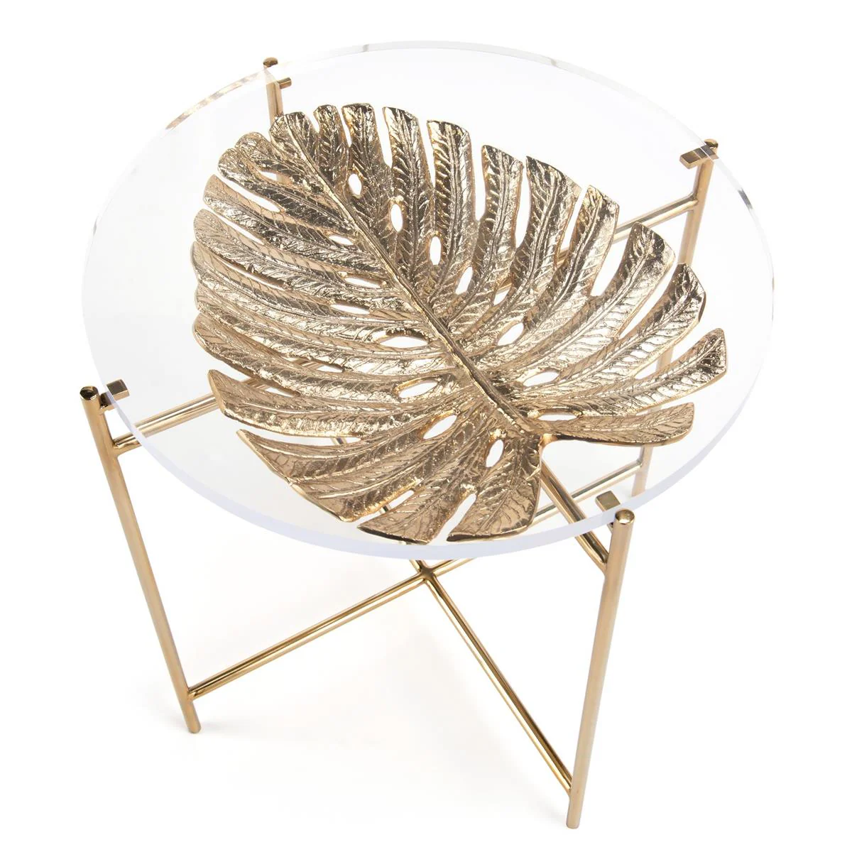 John Richard Palm Side Table - Image 3