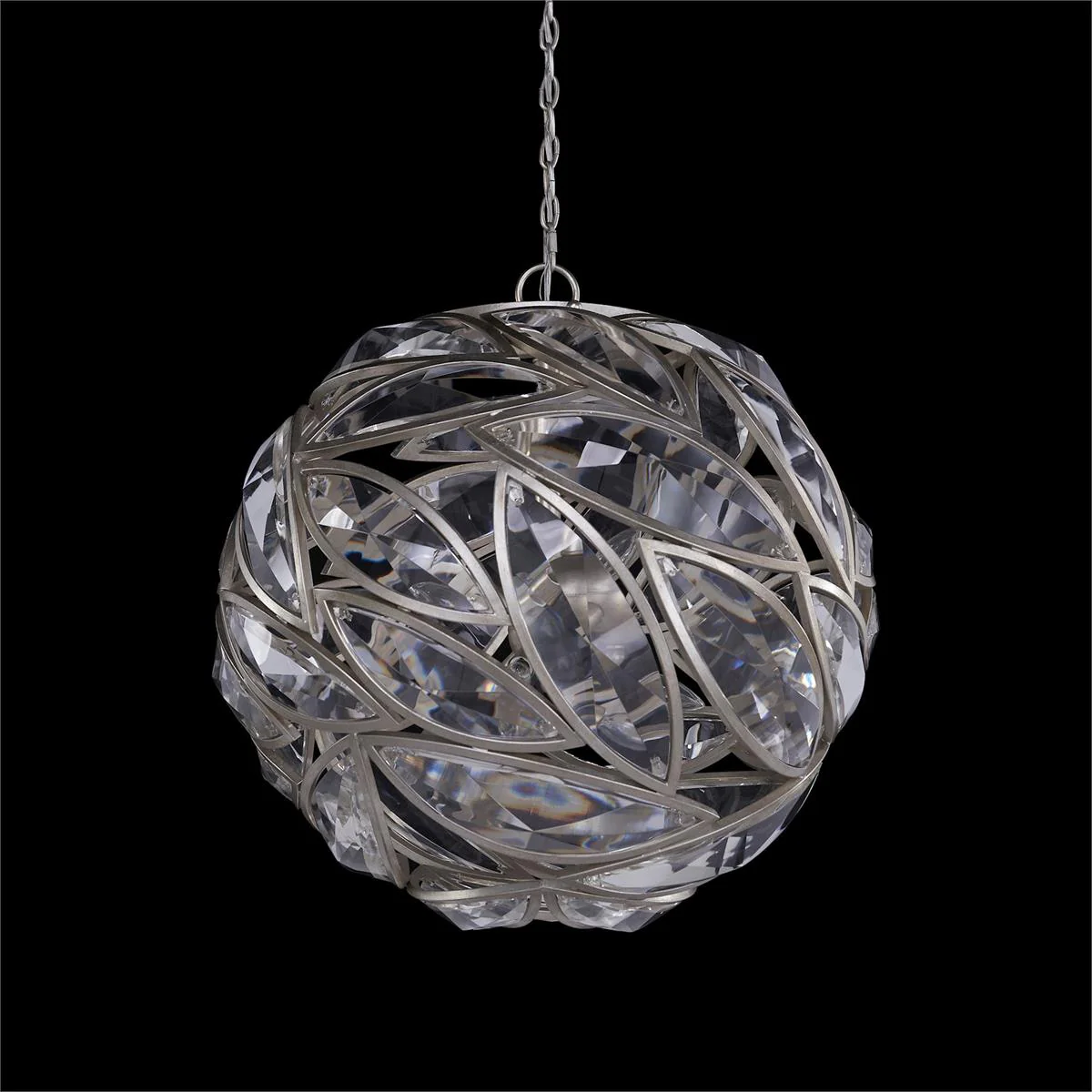 John Richard Petaline Sphere Six-Light Chandelier - Image 2