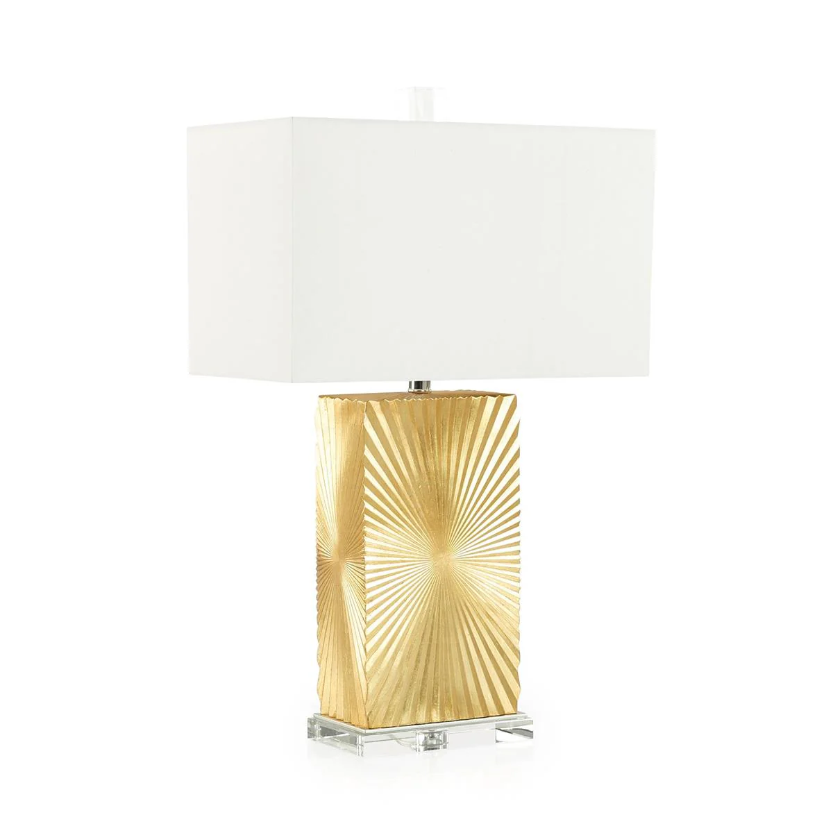 John Richard Rayna Table Lamp, Gold